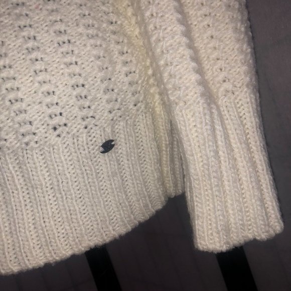 AMERICAN EAGLE Jegging Sweater Snowflake Rainbow Large Christmas Winter - Picture 4 of 7